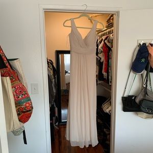 Bill Levkoff Chiffon A-Line Bridesmaid Dress